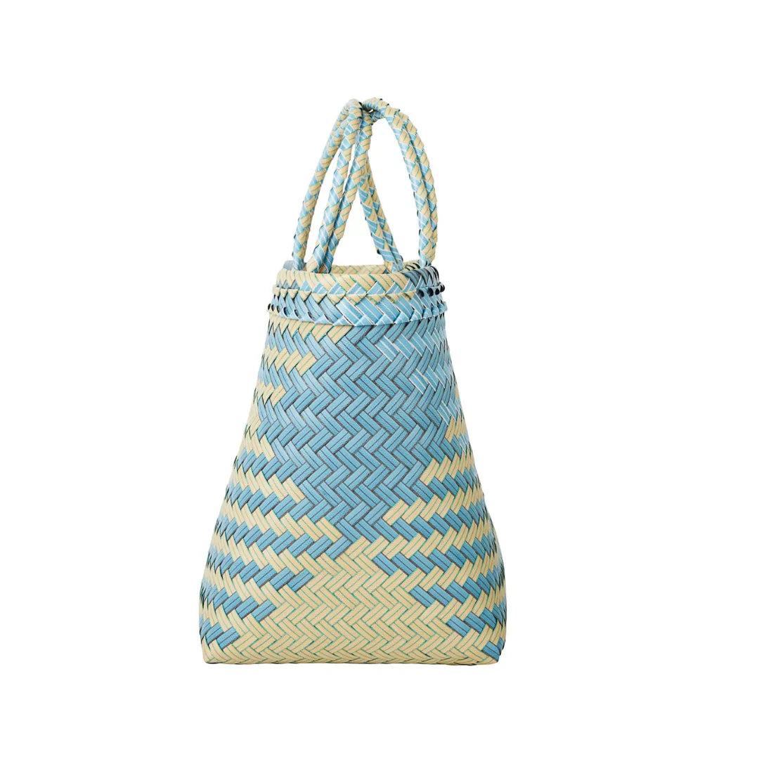 Benny Handwoven Tote •  Recycled Plastic