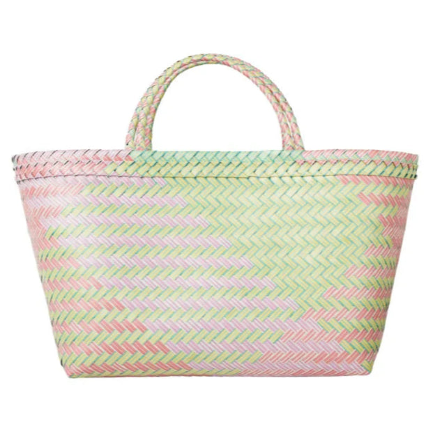 Benny Handwoven Tote •  Recycled Plastic