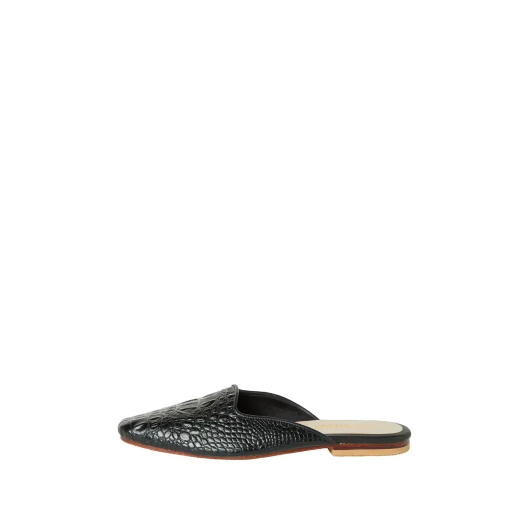 leather mule