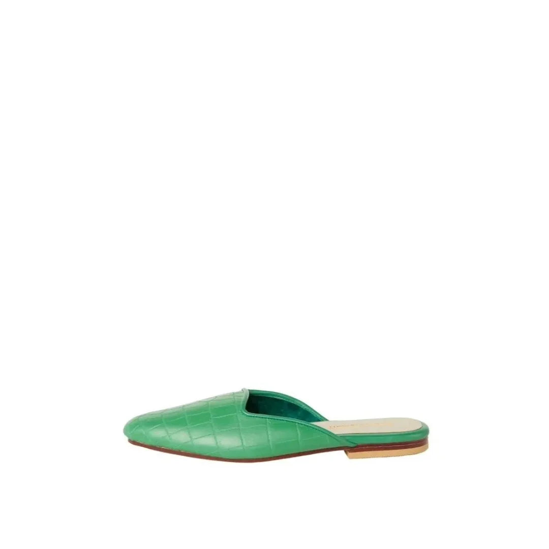 leather mule
