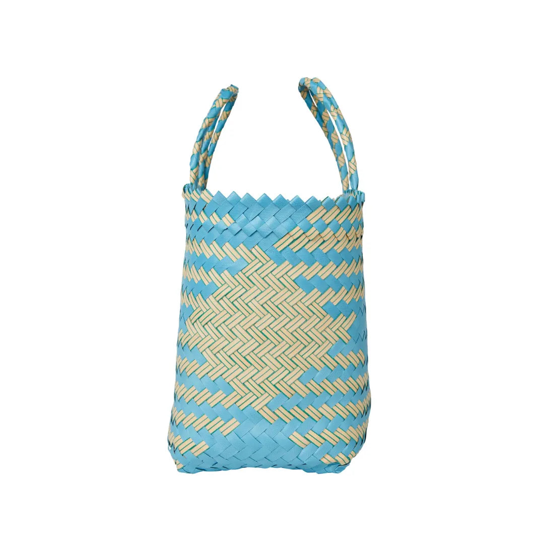 Gabriella Handwoven Small Tote Recycled Plastic