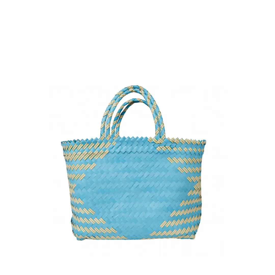 Gabriella Handwoven Small Tote Recycled Plastic