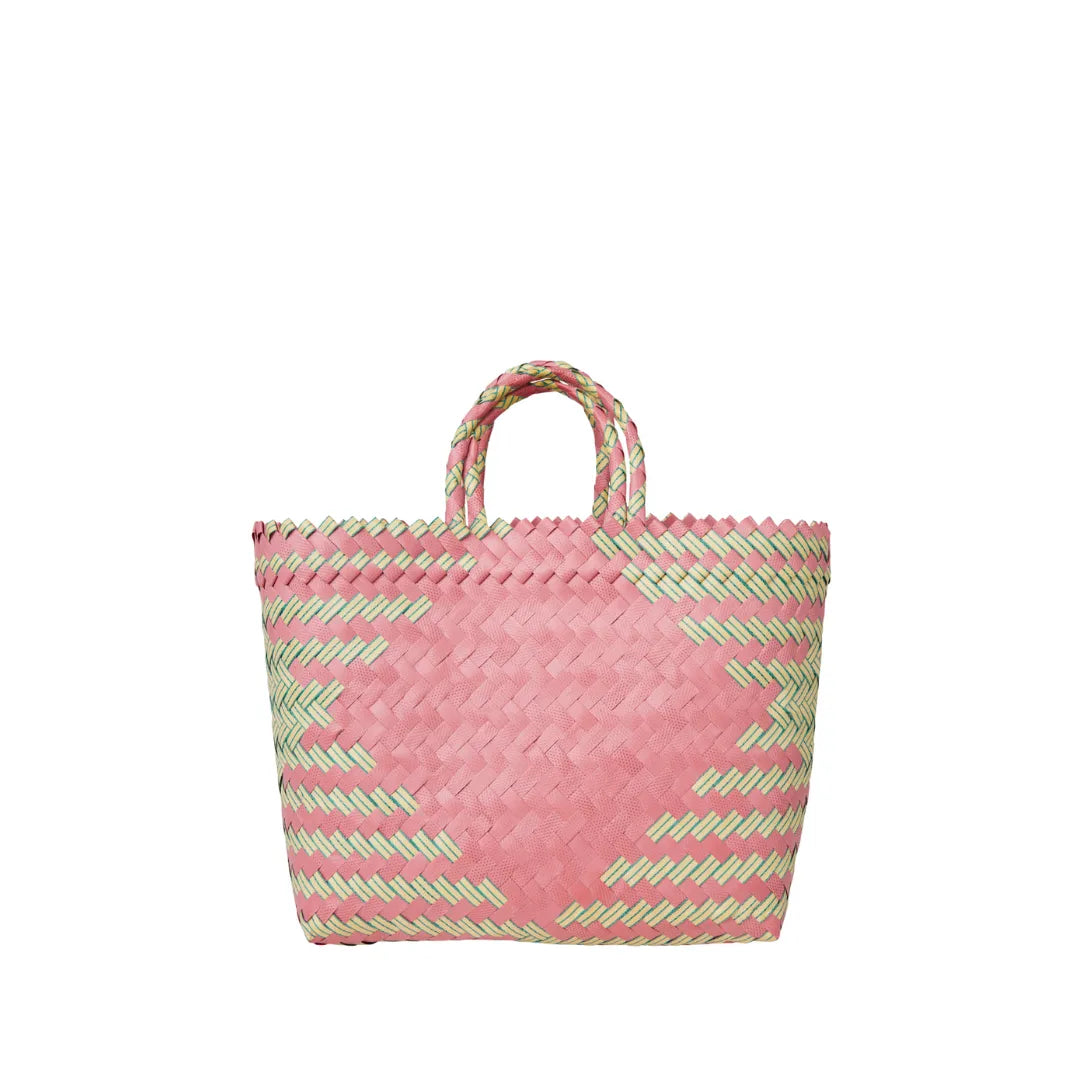 Gabriella Handwoven Small Tote Recycled Plastic