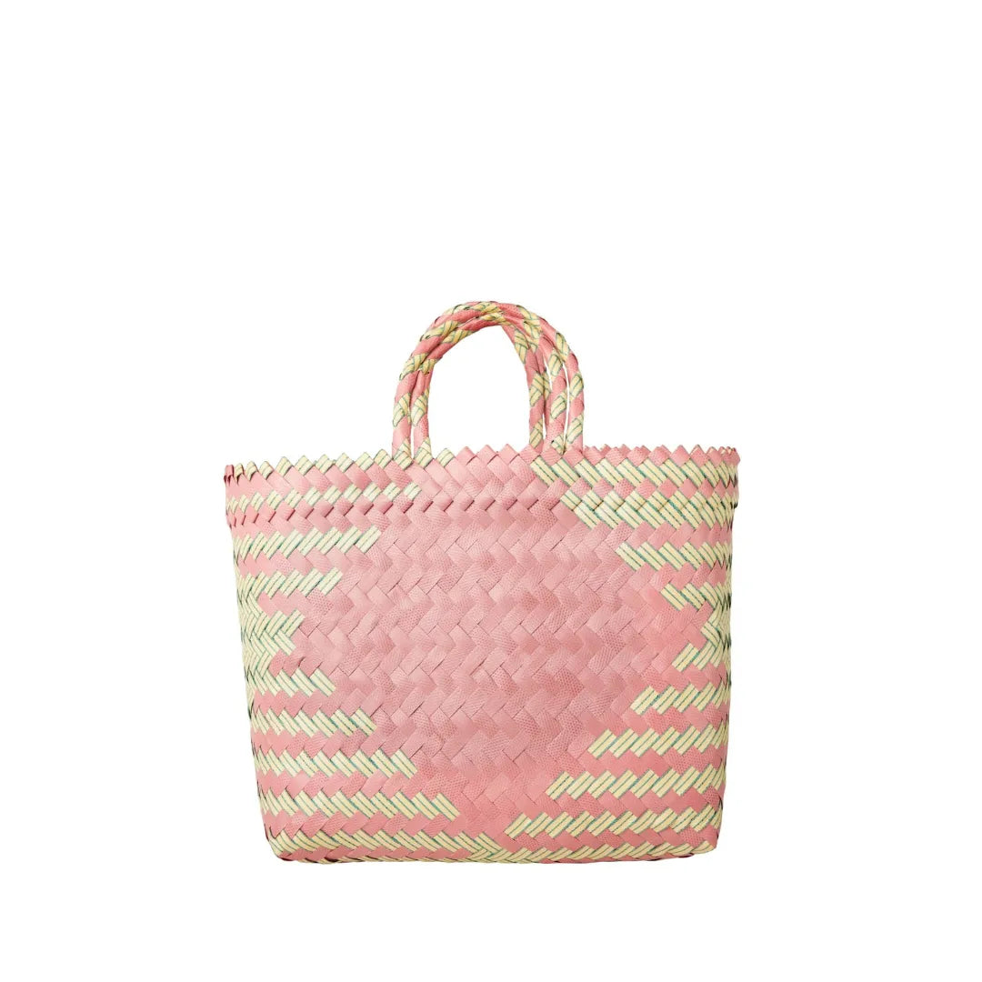 Gabriella Handwoven Small Tote Recycled Plastic