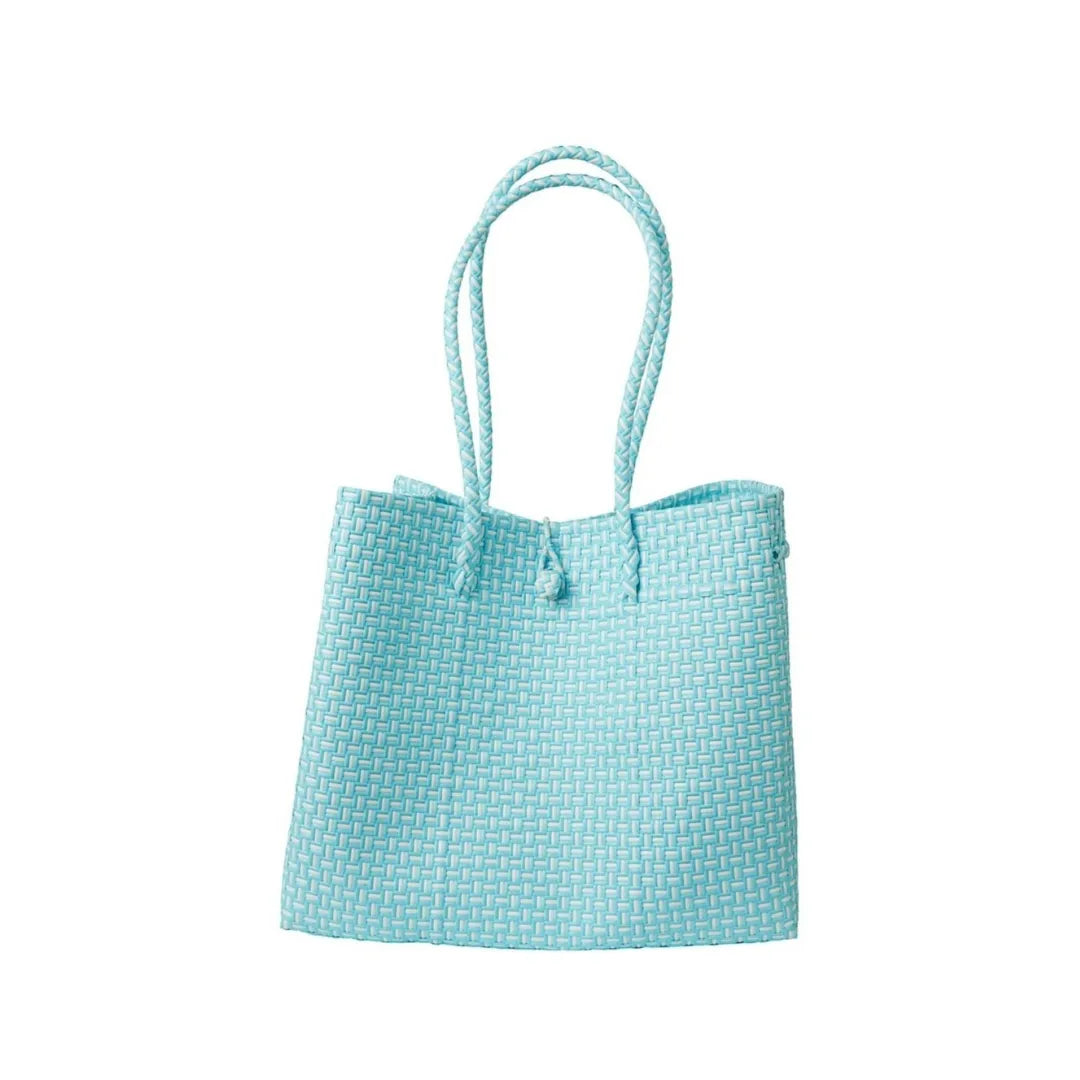 The Maxi Ella Handwoven Tote · Recycled Plastic