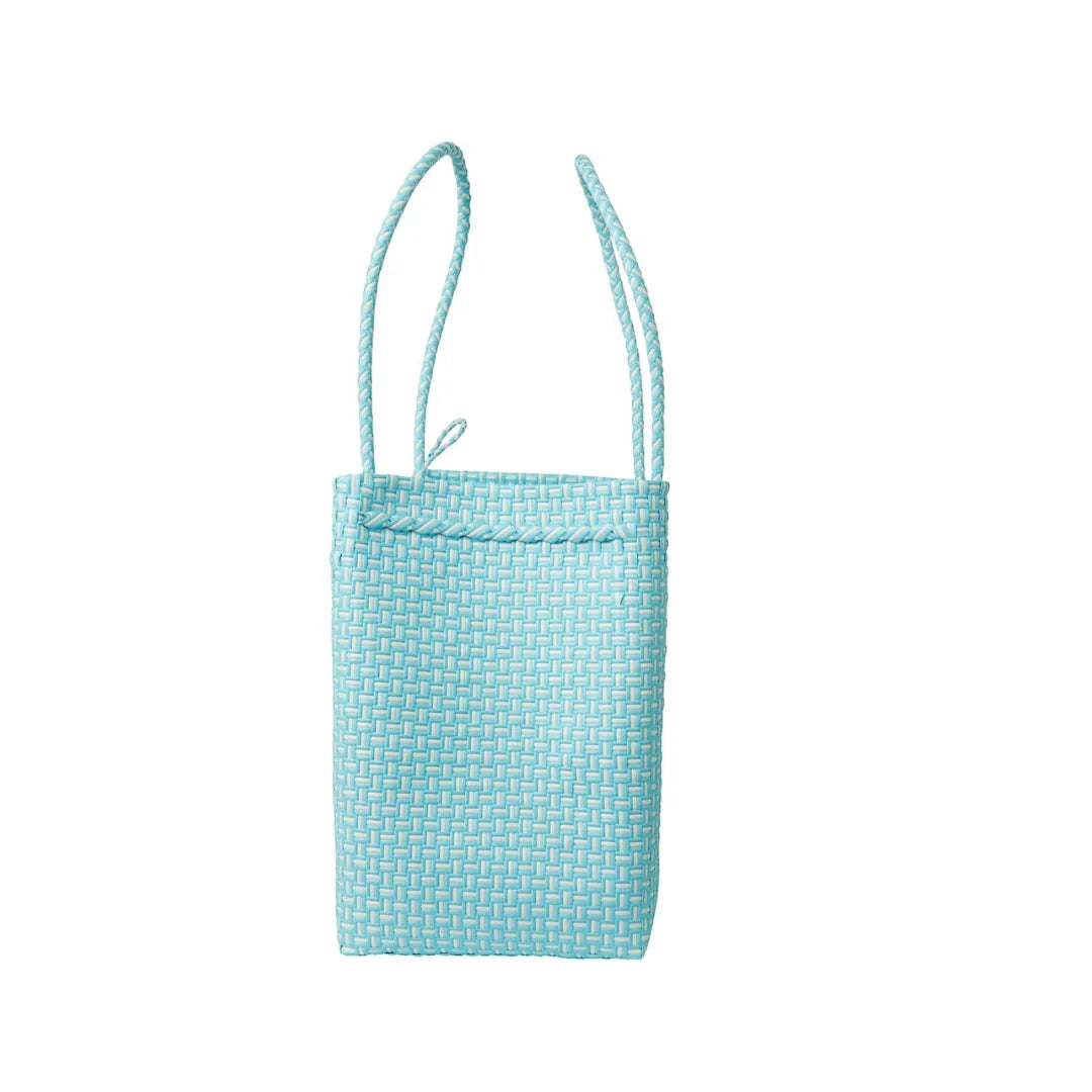 The Maxi Ella Handwoven Tote  · Recycled Plastic