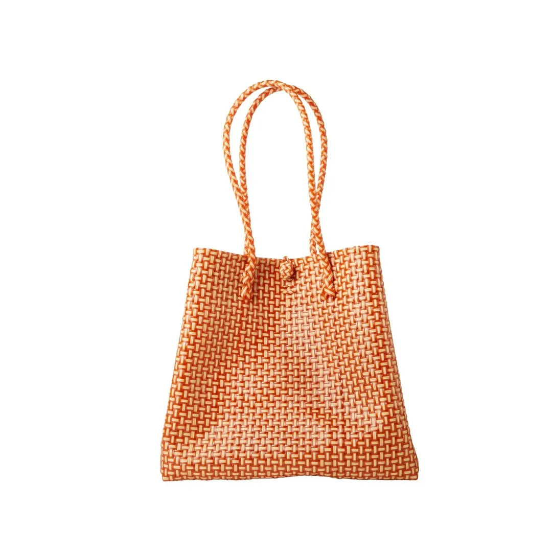 The Maxi Ella Handwoven Tote  · Recycled Plastic