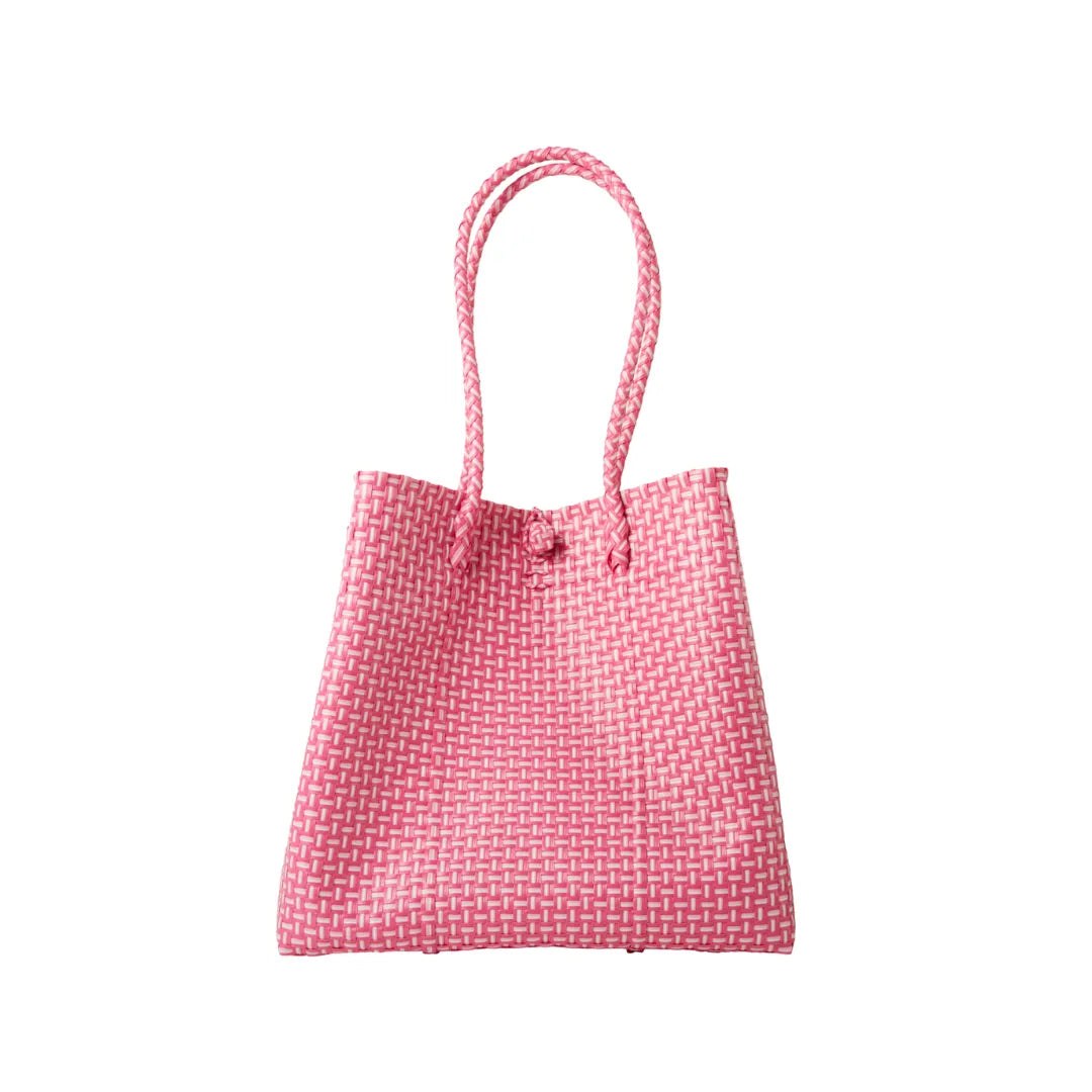 The Maxi Ella Handwoven Tote · Recycled Plastic