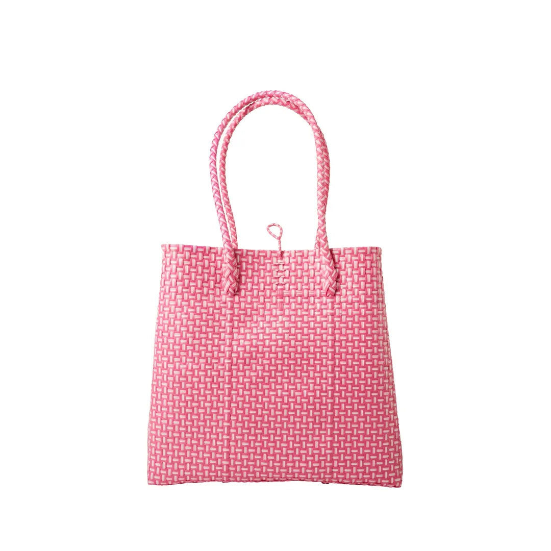 The Maxi Ella Handwoven Tote · Recycled Plastic