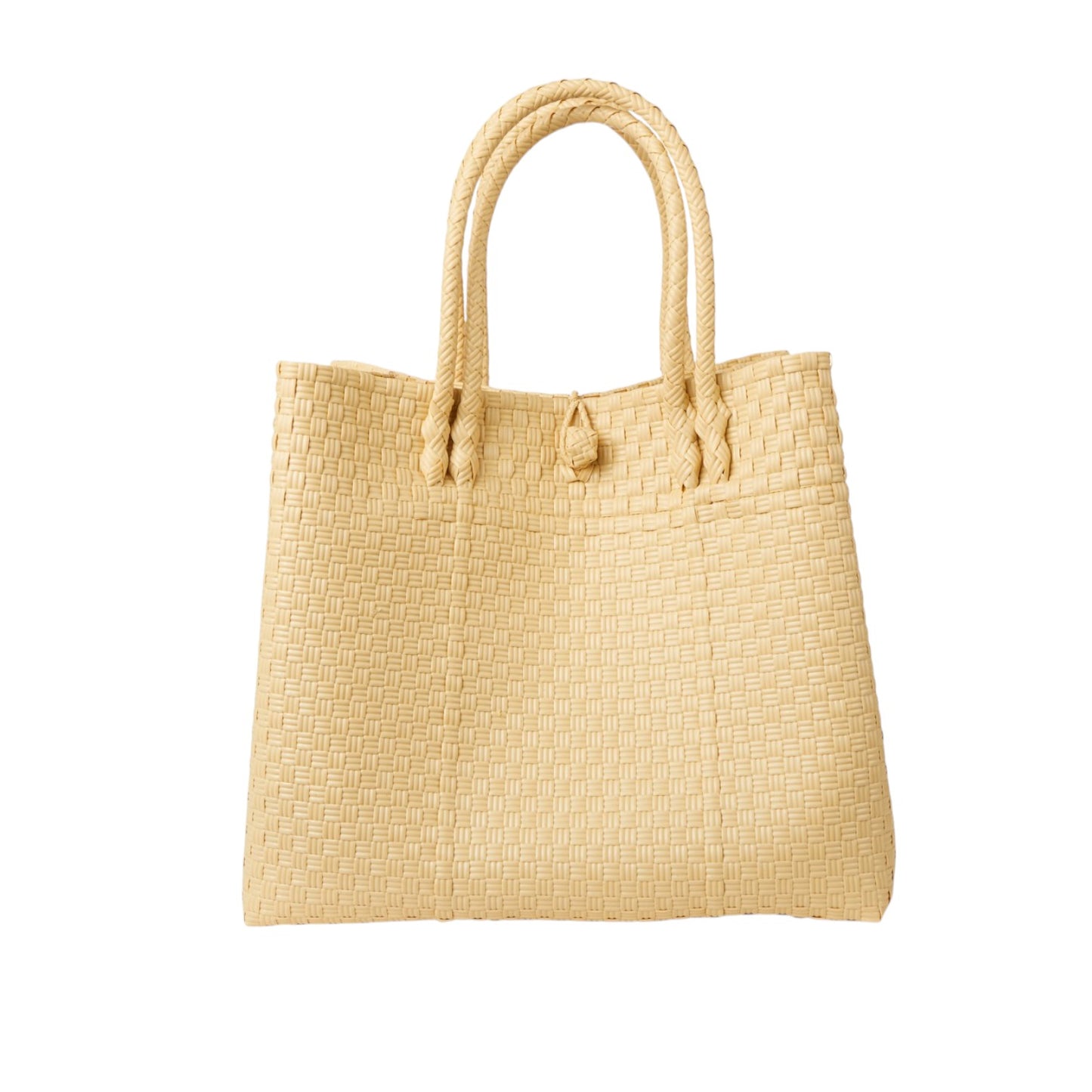 The Maxi Ella Handwoven Tote · Recycled Plastic
