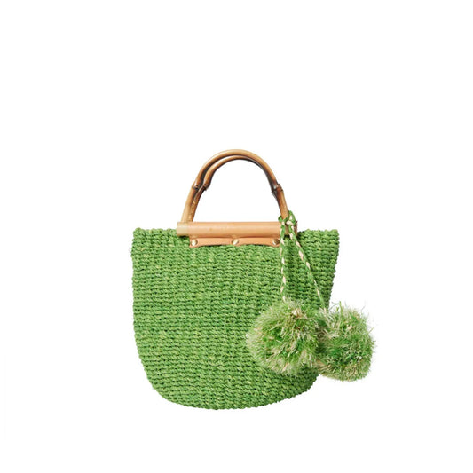 Maxi Straw Poof Crossbody