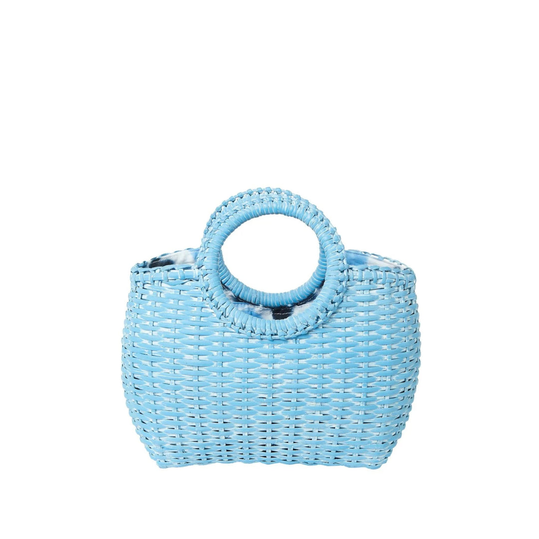 Mini Willow Cain Woven Handbag
