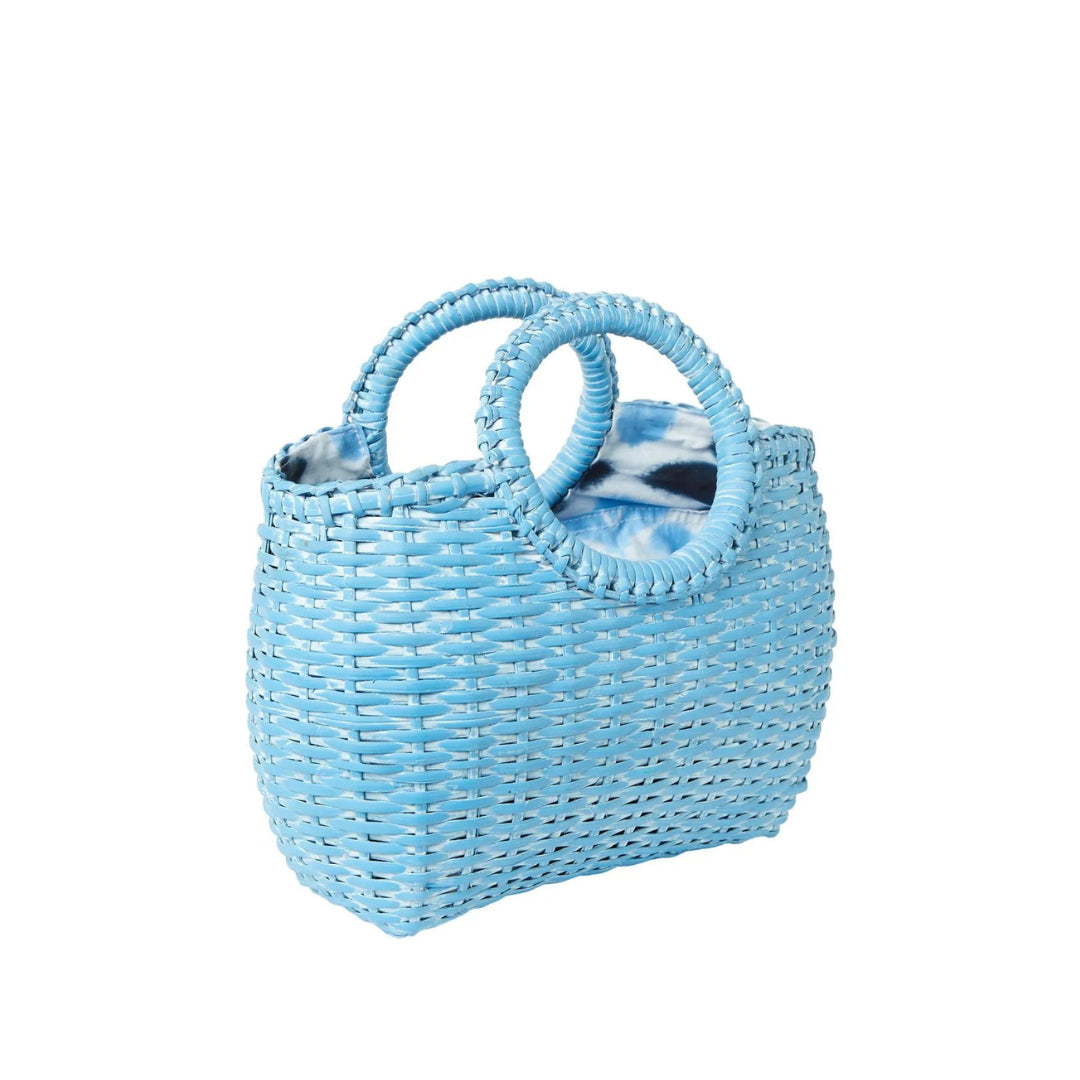 Mini Willow Cain Woven Handbag