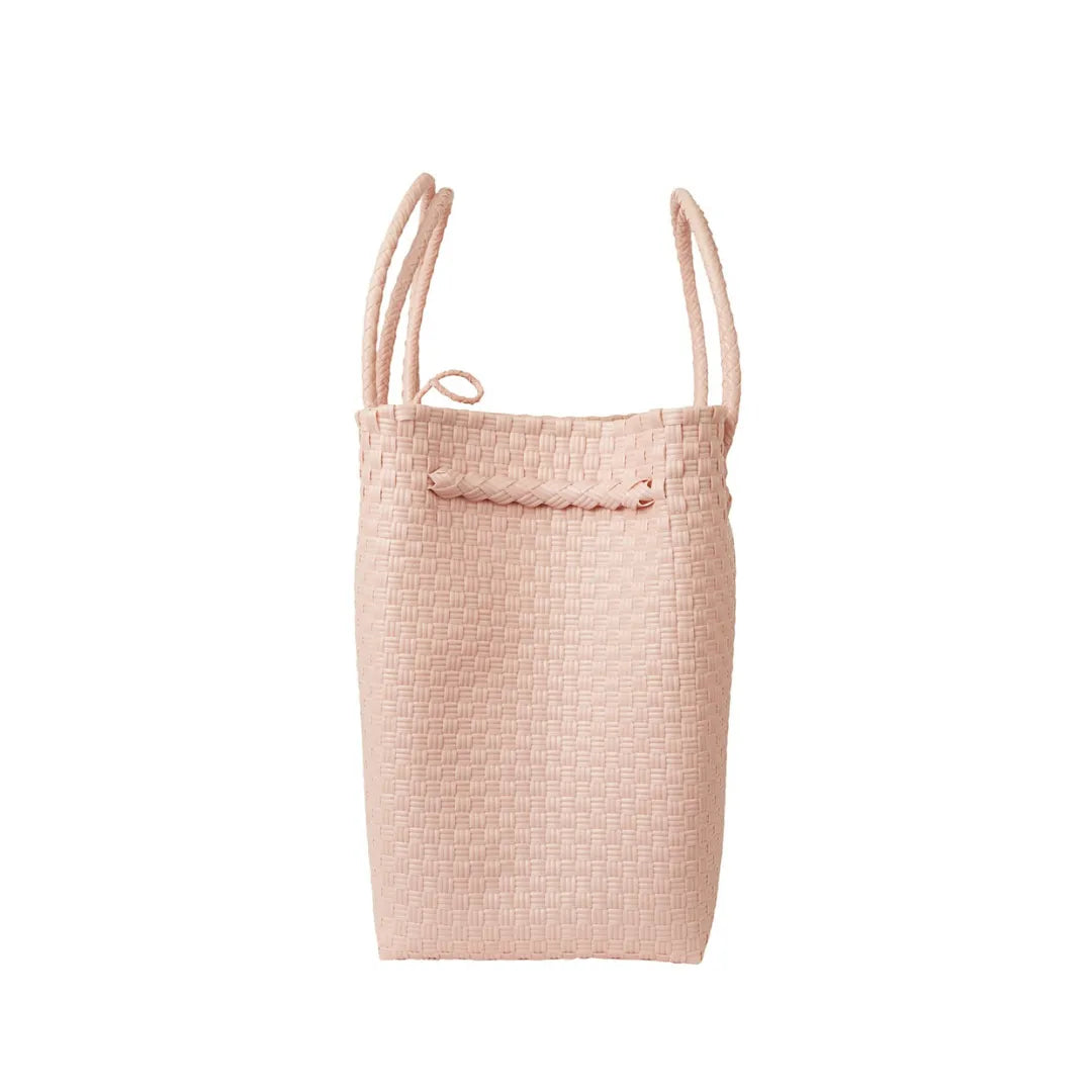 The Maxi Piper Handwoven Tote •Recycled Plastic