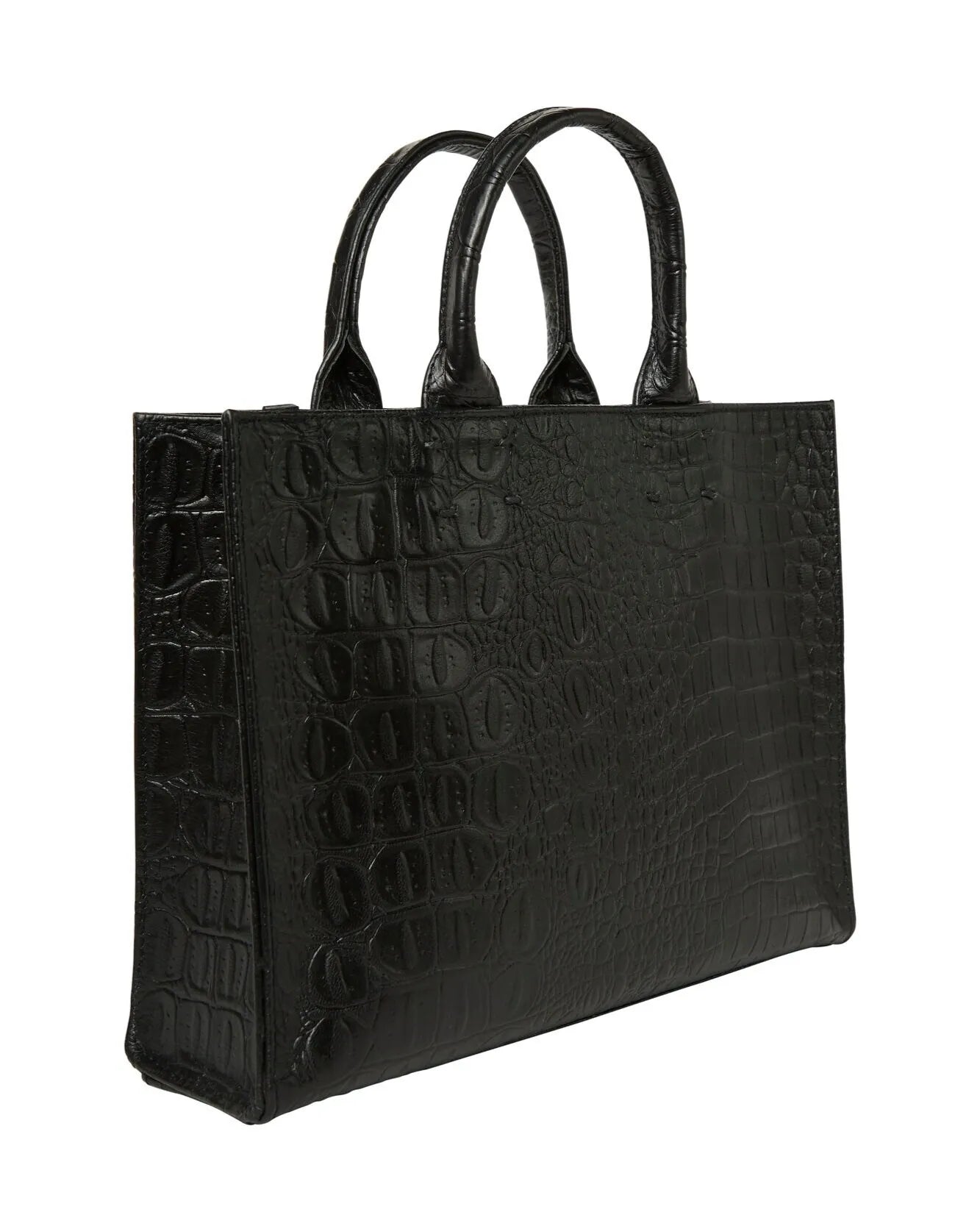 The Adelaide Leather Handbag Croc