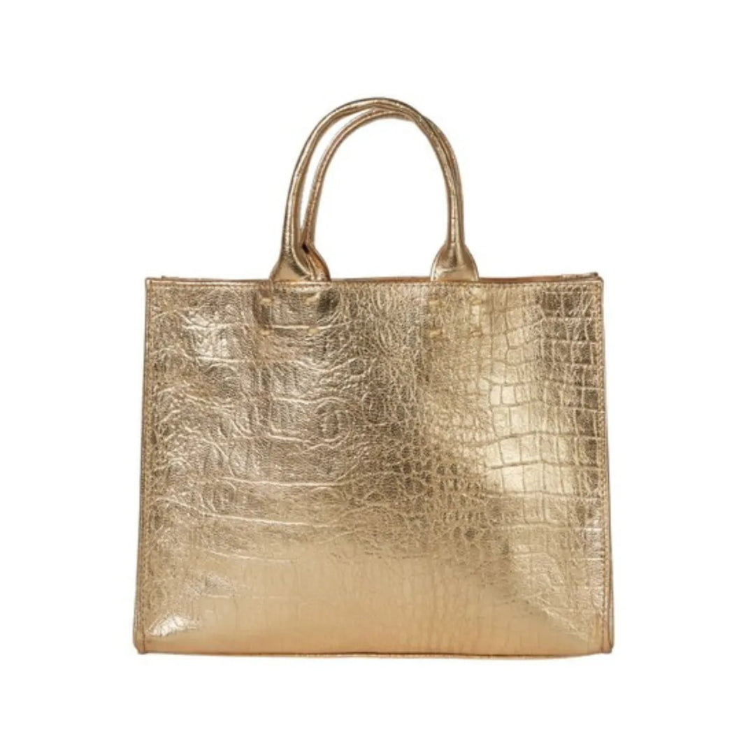 The Adelaide Leather Handbag Croc