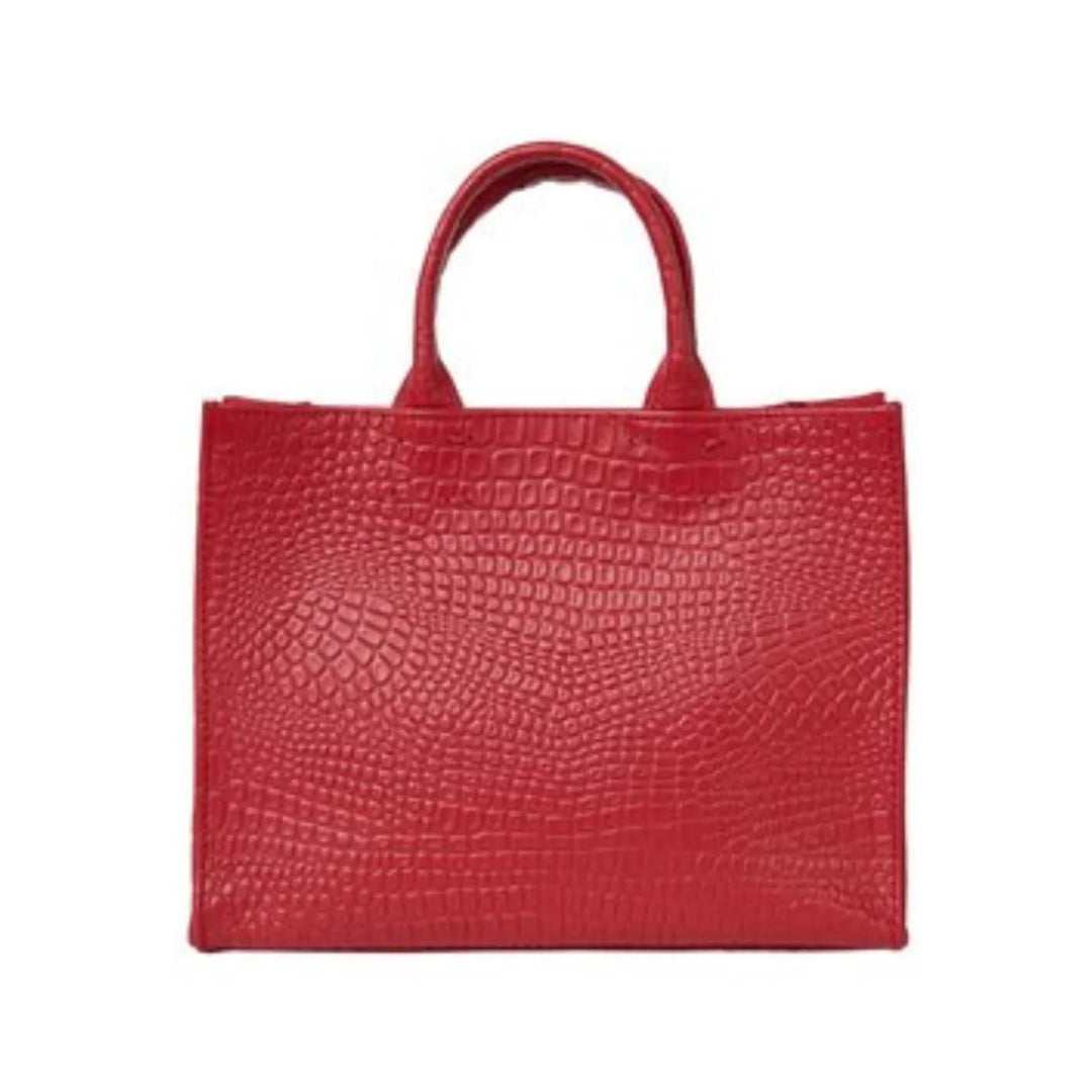 The Adelaide Leather Handbag Croc
