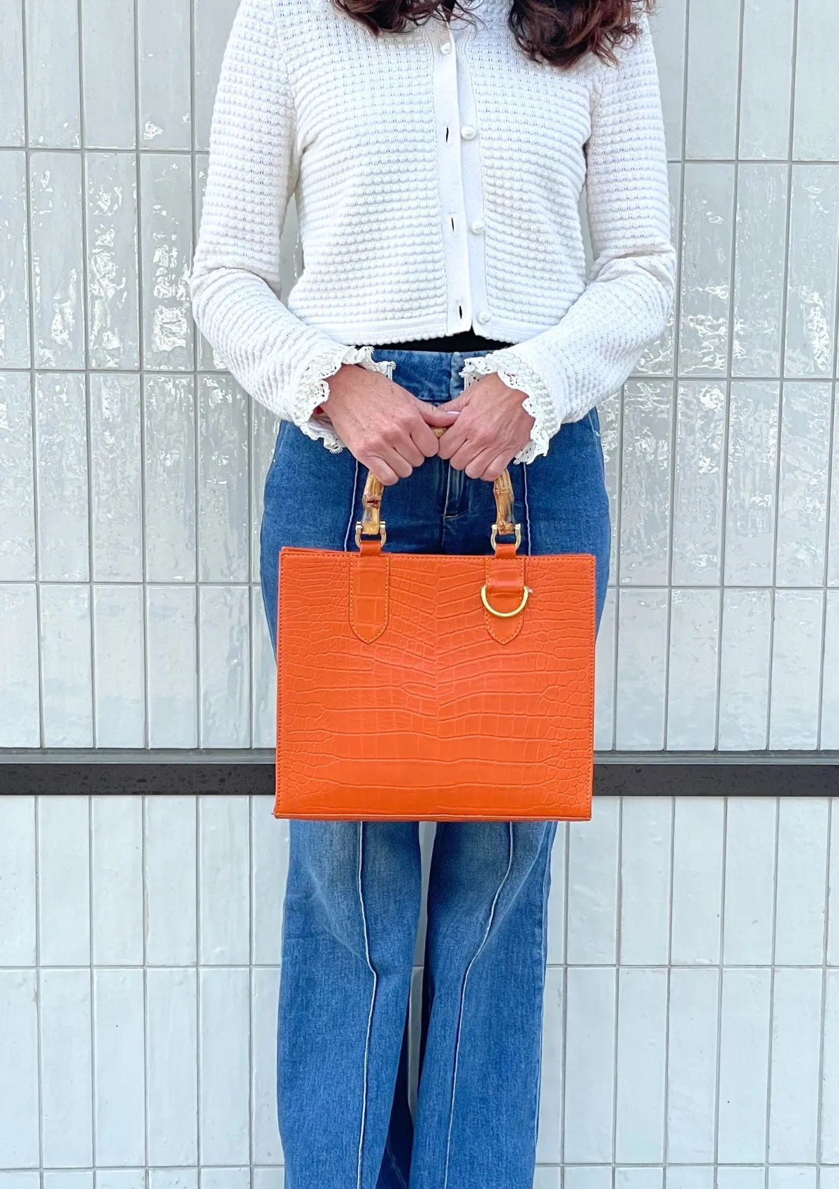 Clara Maxi Leather Handbag