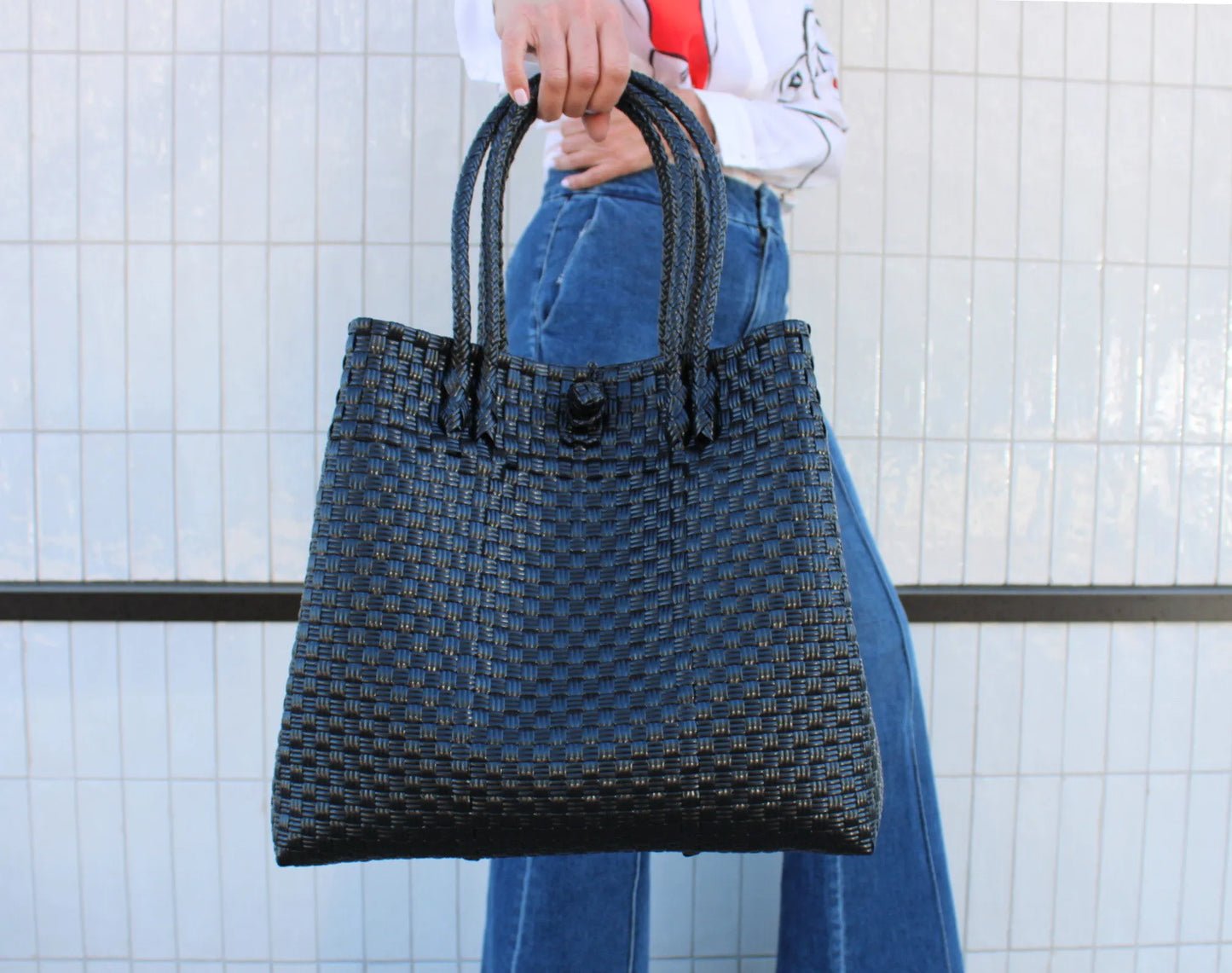 Recycled Plastic Tote