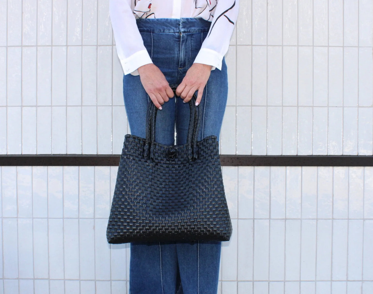 Recycled Plastic Tote