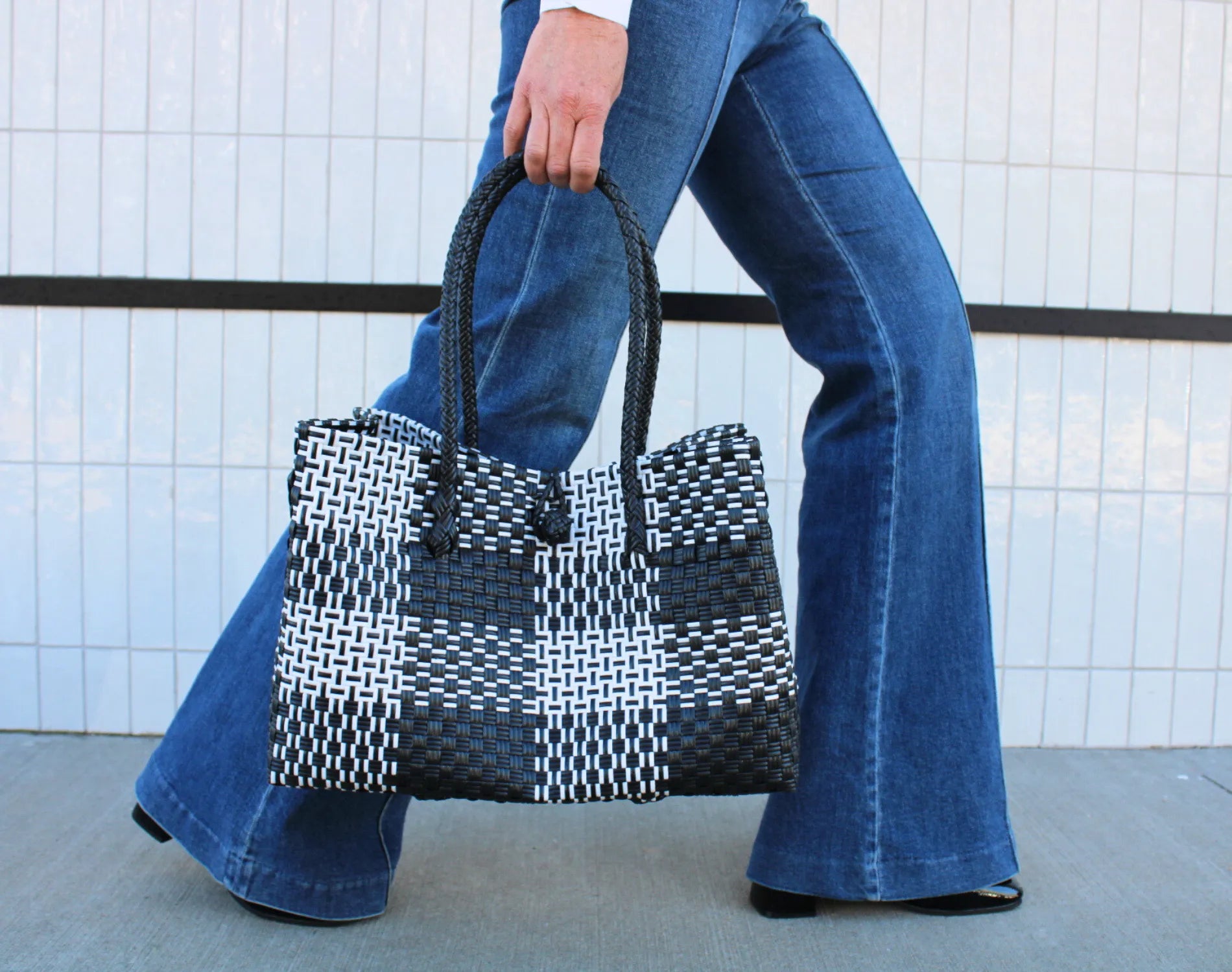 Recycled Plastic Tote