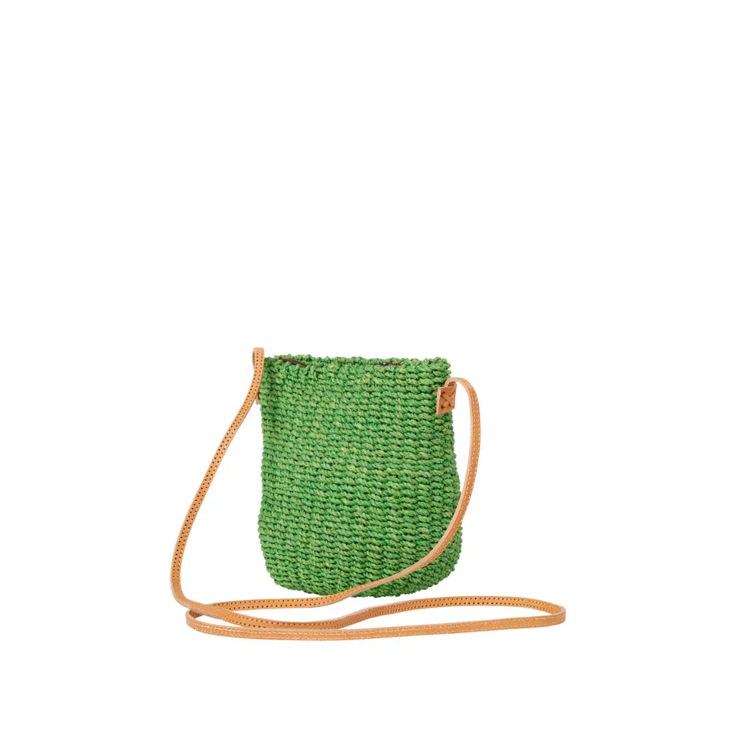 Straw Poof Crossbody