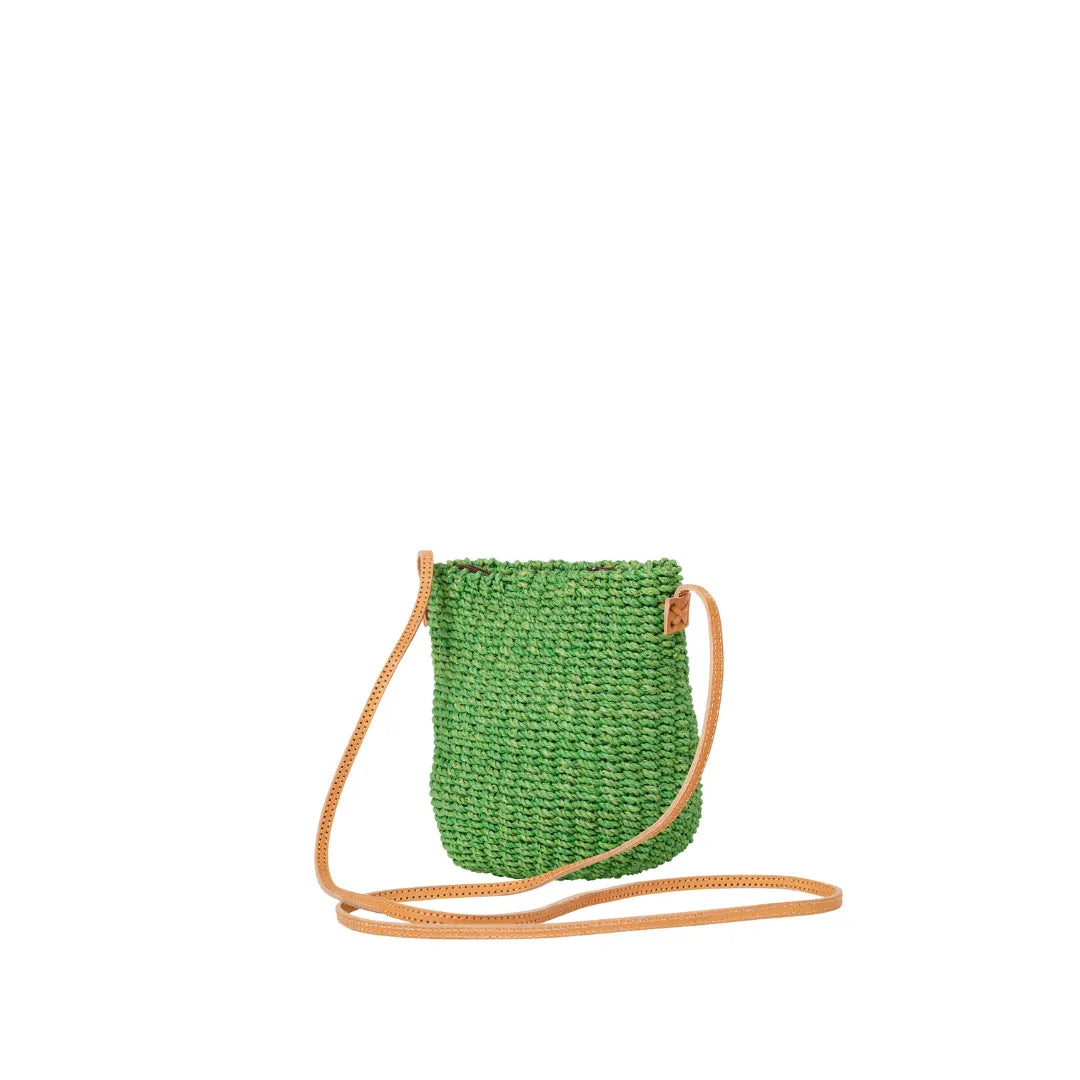 Straw Poof Crossbody