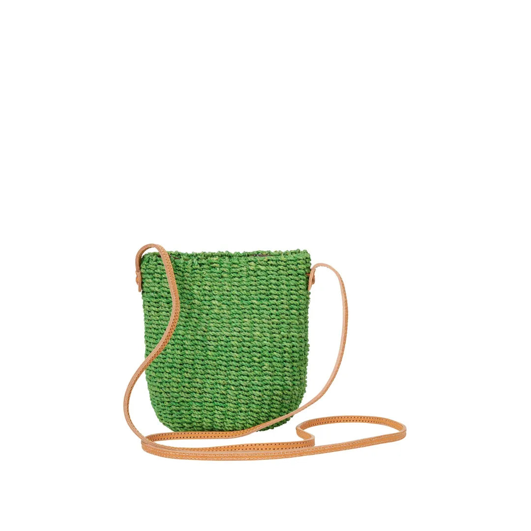 Straw Poof Crossbody