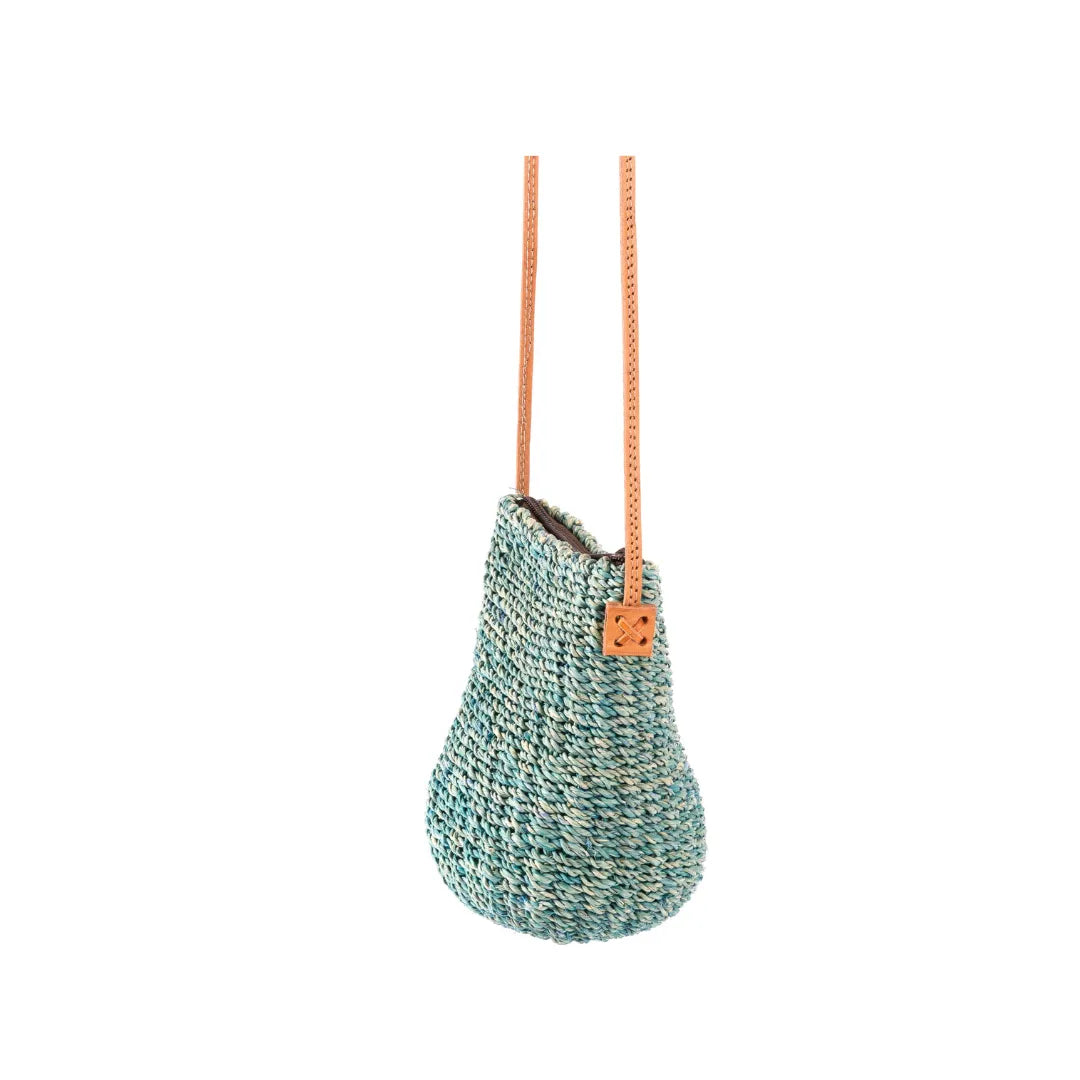 Straw Poof Crossbody