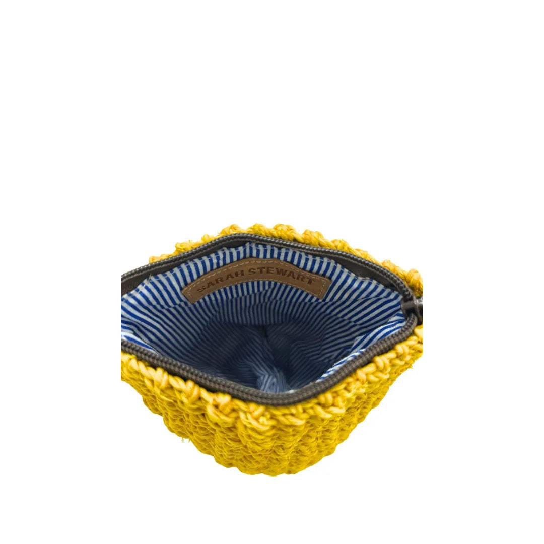 Straw Poof Crossbody