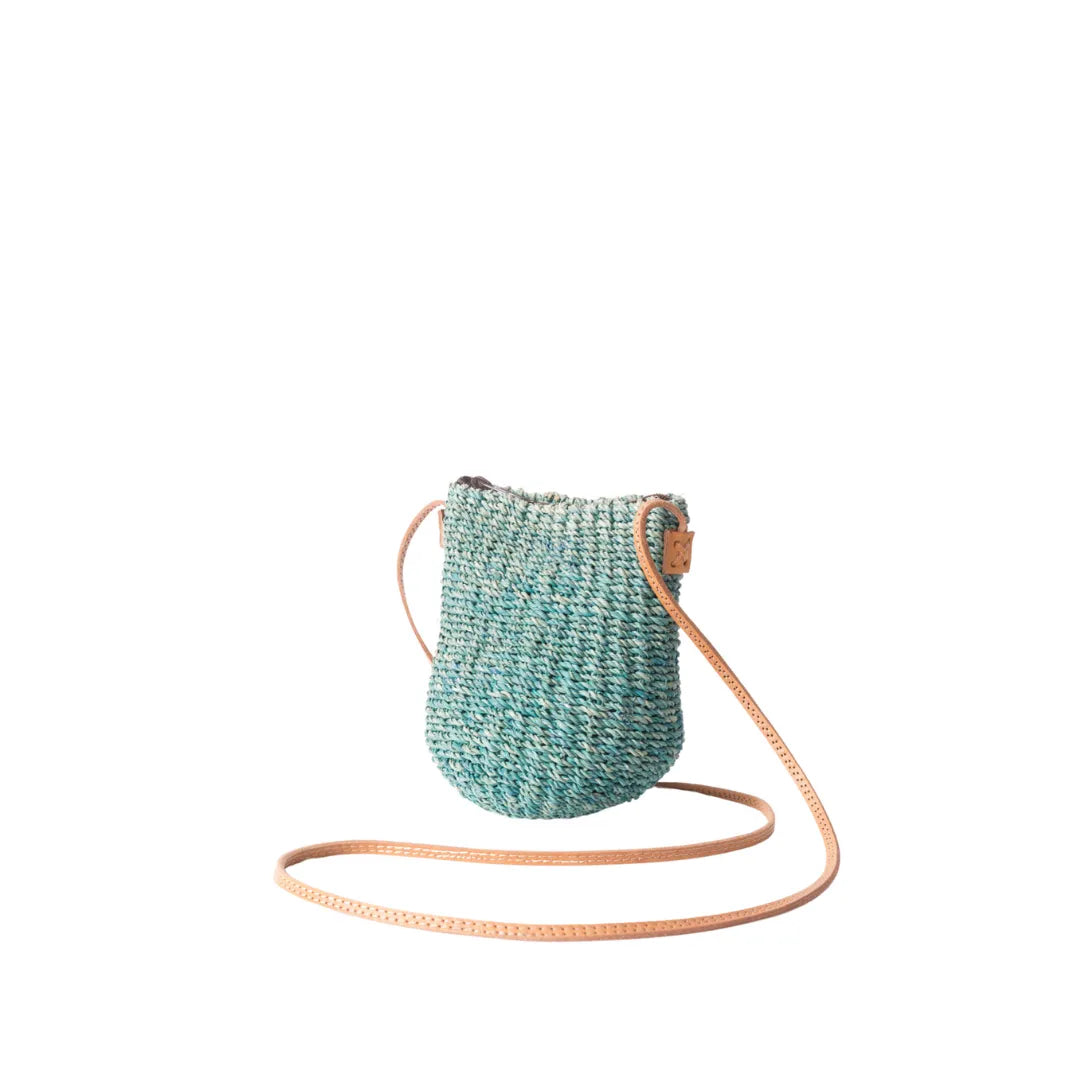 Straw Poof Crossbody