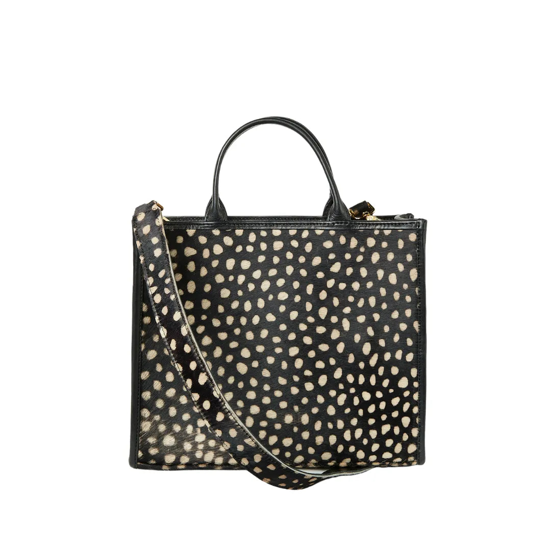 cowhide handbag