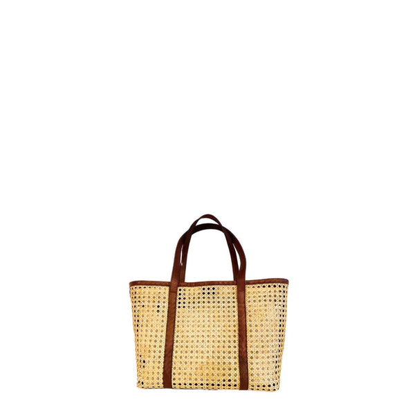 The Eleanor Midi Wicker Tote