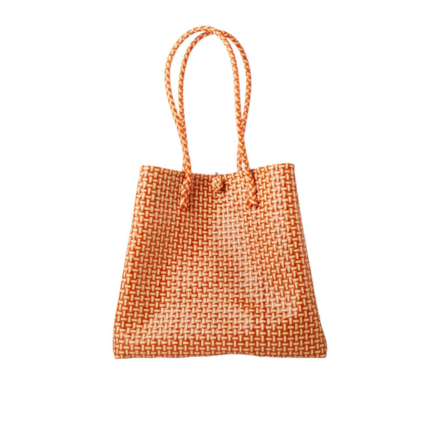 The Maxi Ella Handwoven Tote  · Recycled Plastic