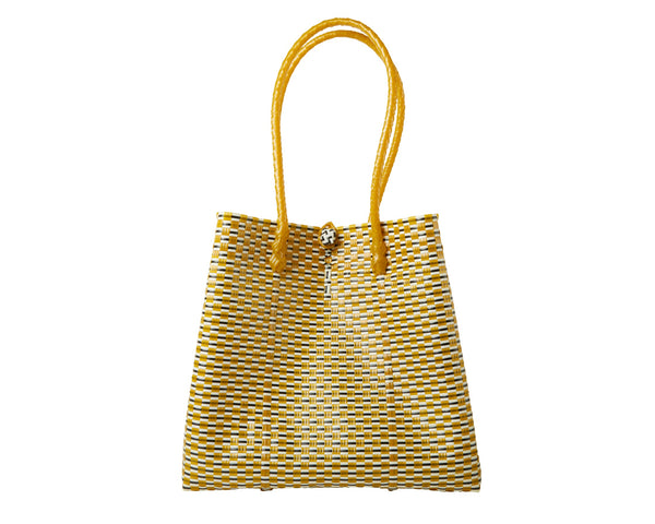 The Maxi Ella Handwoven Tote  · Recycled Plastic