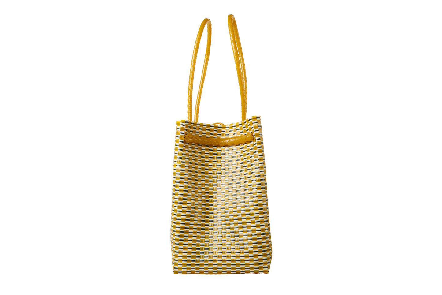 The Maxi Ella Handwoven Tote  · Recycled Plastic