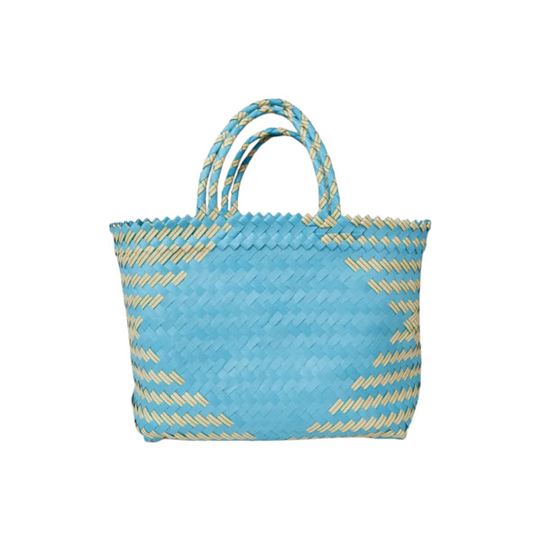 Gabriella Handwoven Small Tote Recycled Plastic