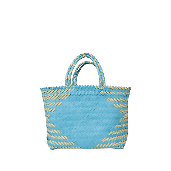 Gabriella Handwoven Small Tote Recycled Plastic