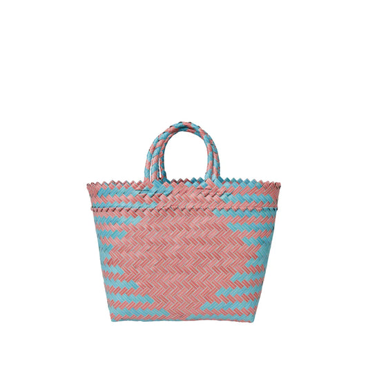 Gabriella Handwoven Small Tote Recycled Plastic