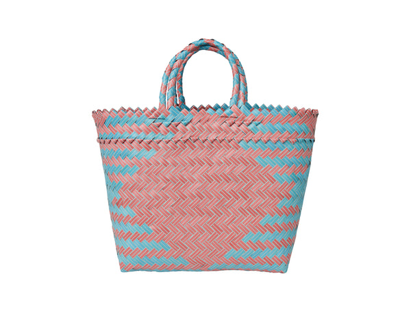 Gabriella Handwoven Small Tote Recycled Plastic