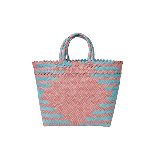 Gabriella Handwoven Small Tote Recycled Plastic