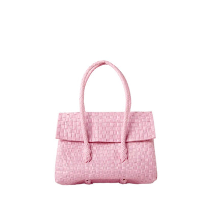 Mini Kelly Handwoven Handbag ·  Recycled Plastic