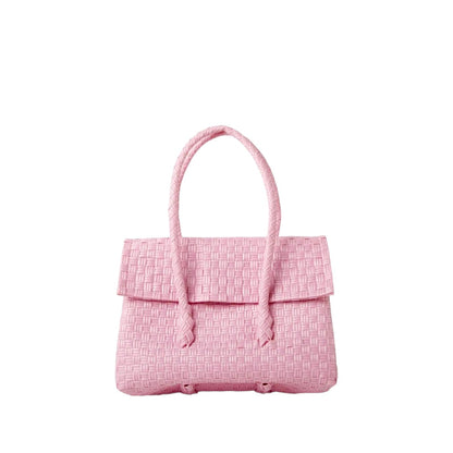 Mini Kelly Handwoven Handbag ·  Recycled Plastic
