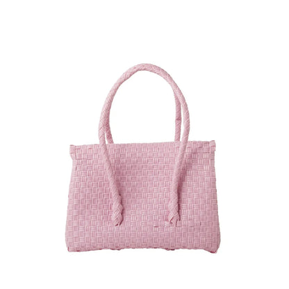 Mini Kelly Handwoven Handbag ·  Recycled Plastic