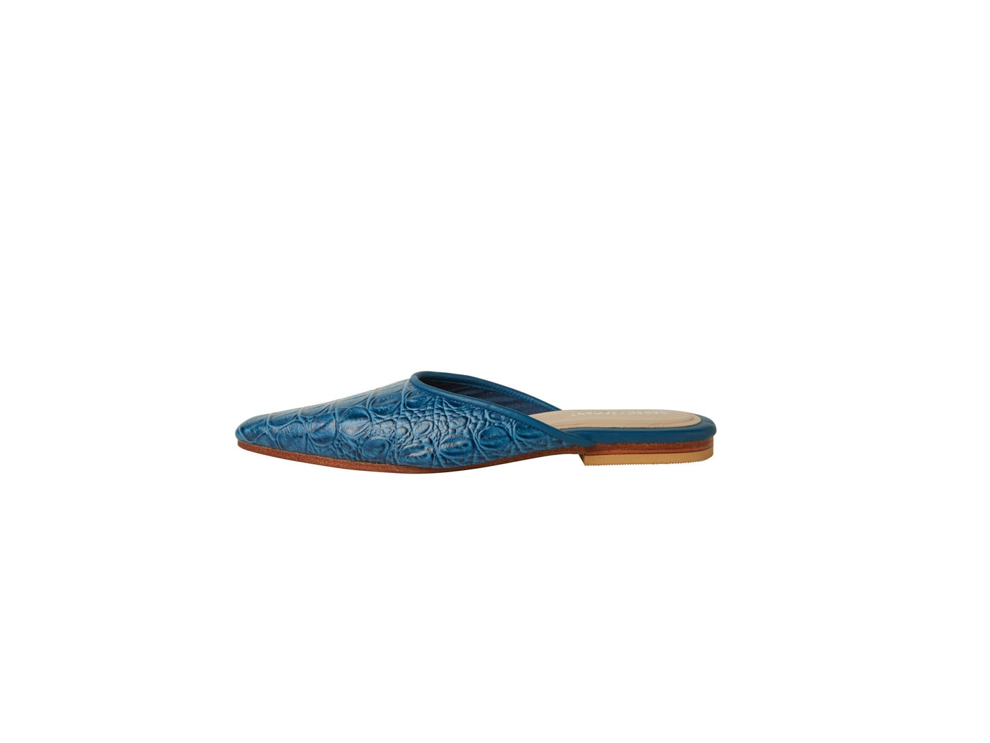 The Mabrey Croc Print Mule