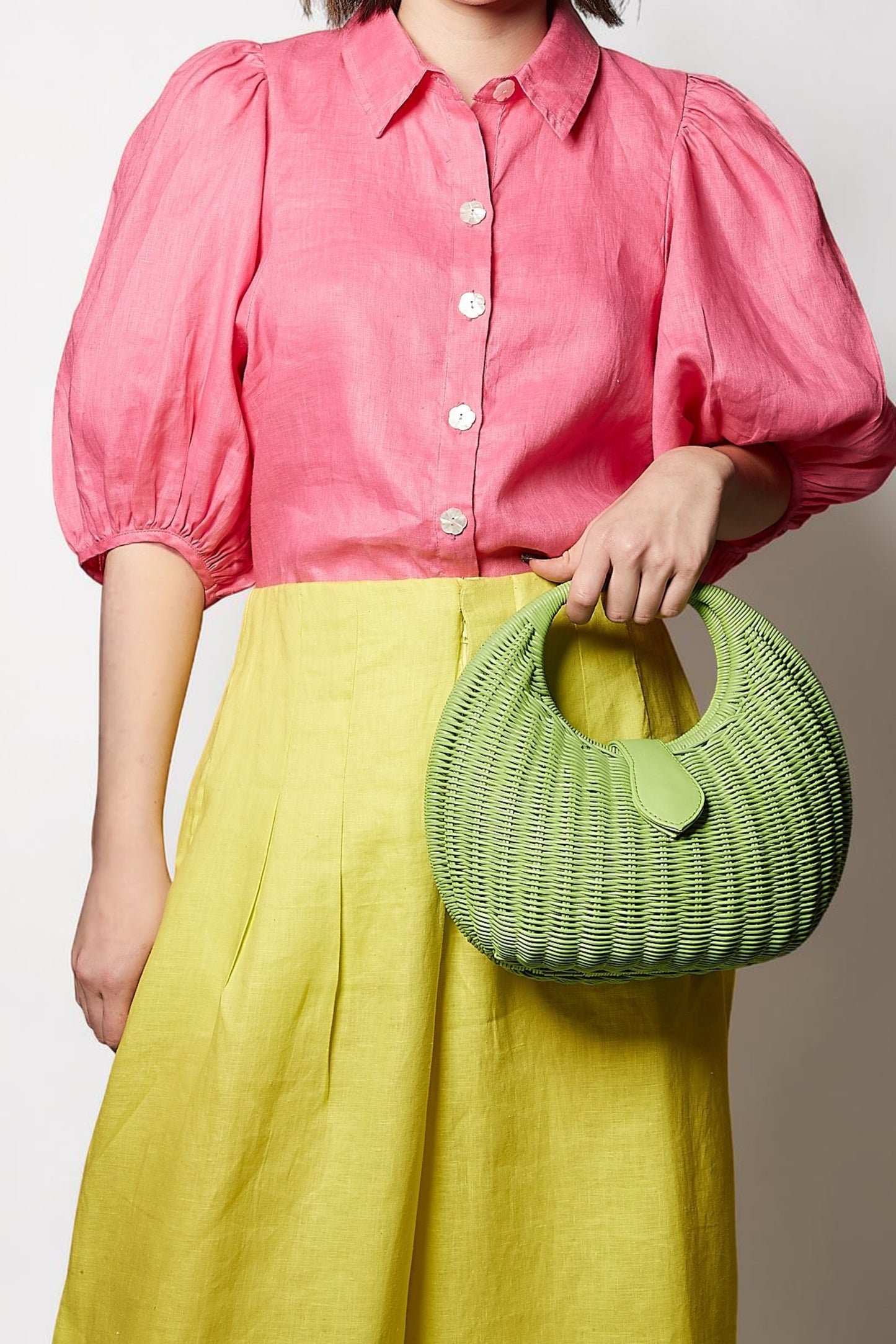 Matilda Woven Wicker Purse