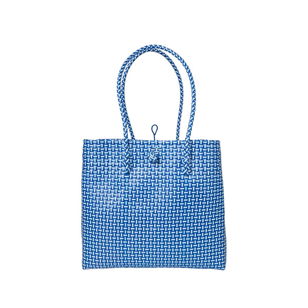 The Maxi Ella Handwoven Tote  · Recycled Plastic