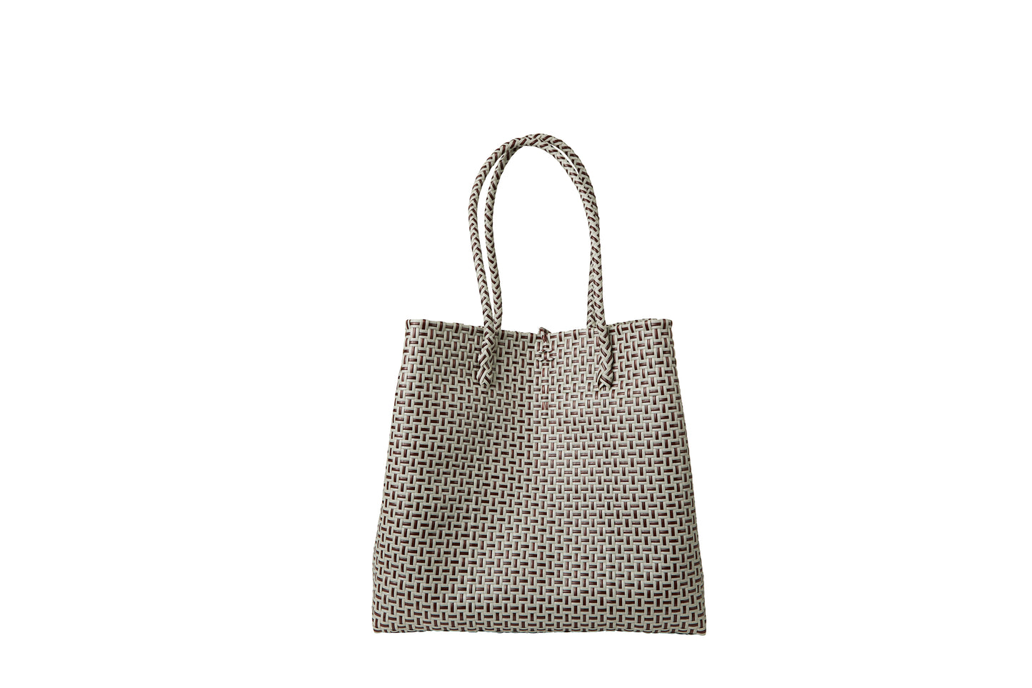 The Maxi Ella Handwoven Tote  · Recycled Plastic