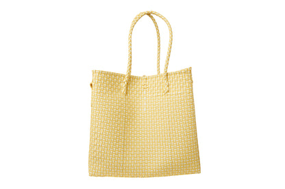 The Maxi Ella Handwoven Tote  · Recycled Plastic