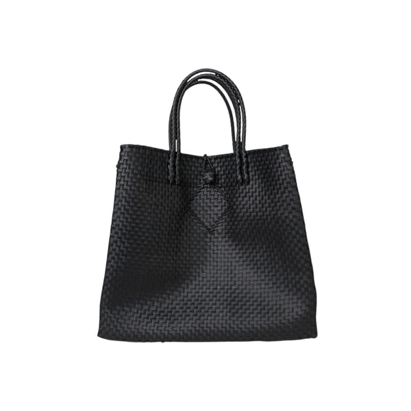 The Maxi Piper Handwoven Tote •Recycled Plastic
